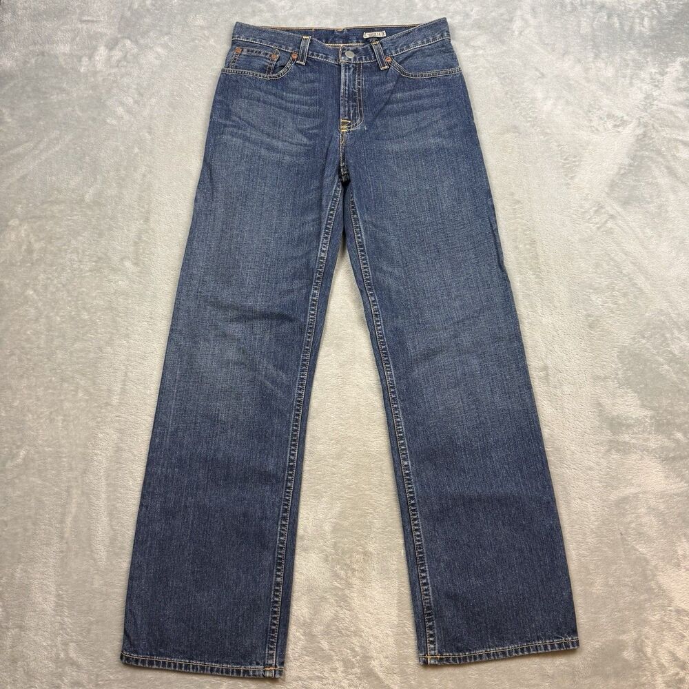 Polo Ralph Lauren Womens Jeans Size 14 Blue Denim Straight Leg Classic Fit
